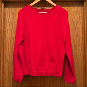 Red Crewneck Sweater